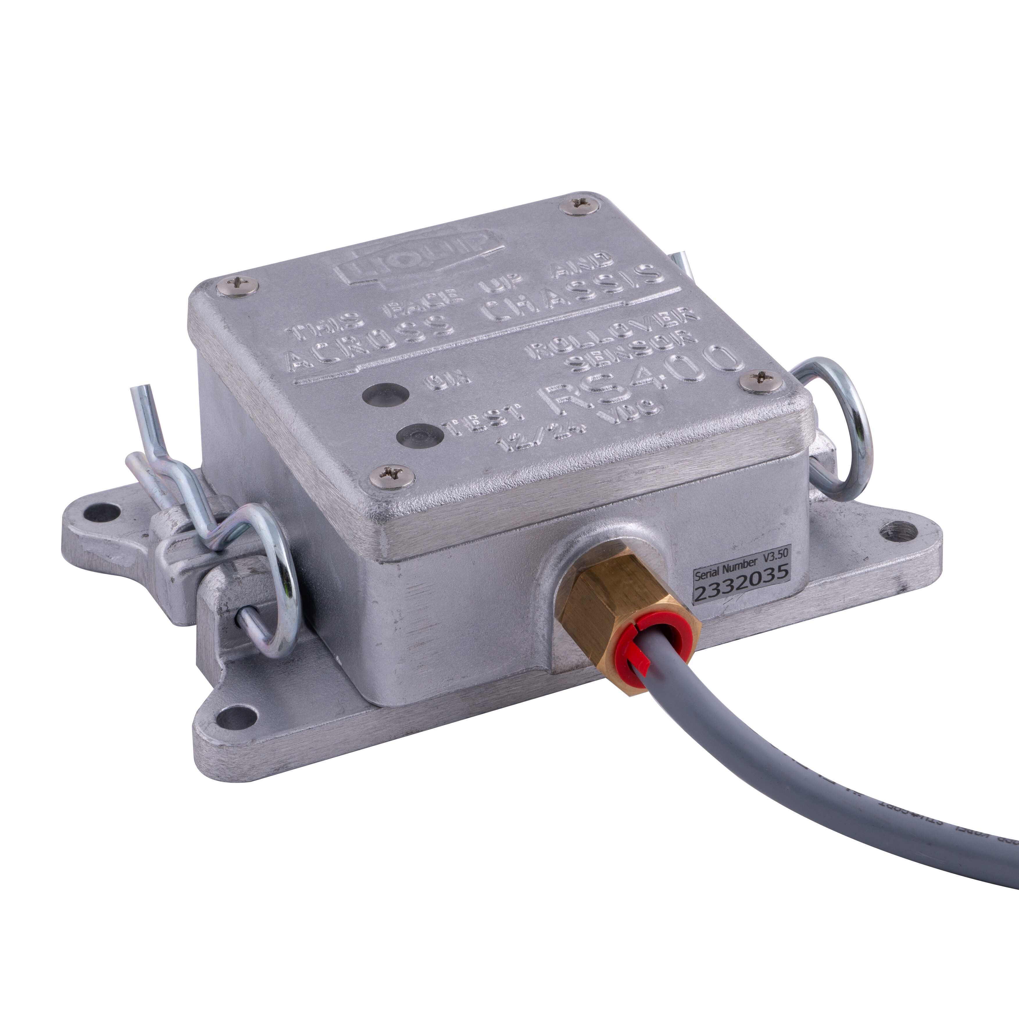 Roll over sensor  for 2 Wheelers